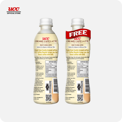 UCC Creamy Caffe Latte 330ml Buy 1, Get 1 FREE