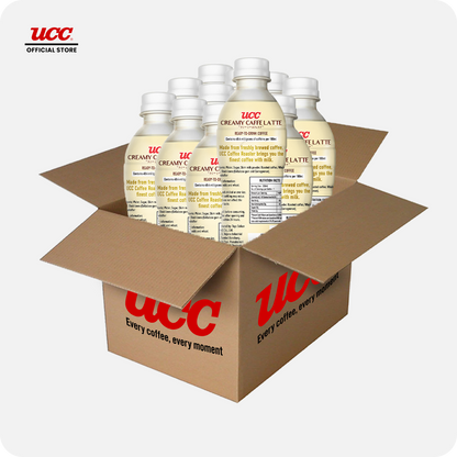 UCC Creamy Caffe Latte 330ml Buy 12 Get 12 Free