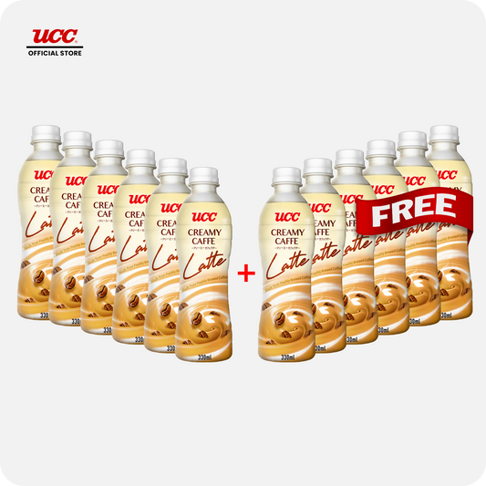 UCC Creamy Caffe Latte 330ml Buy 6 Get 6 Free