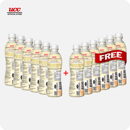 UCC Creamy Caffe Latte 330ml Buy 6 Get 6 Free