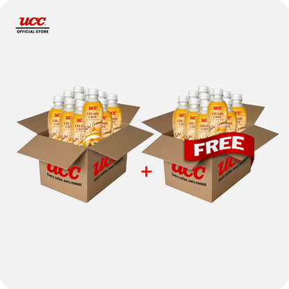 UCC Creamy Caffe Latte Salted Caramel 330ml Buy 12 Get 12 Free