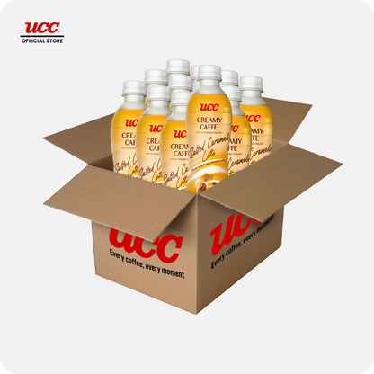 UCC Creamy Caffe Latte Salted Caramel 330ml Buy 12 Get 12 Free