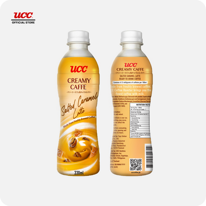 UCC Creamy Caffe Latte Salted Caramel 330ml Buy 1 Get 1 Free