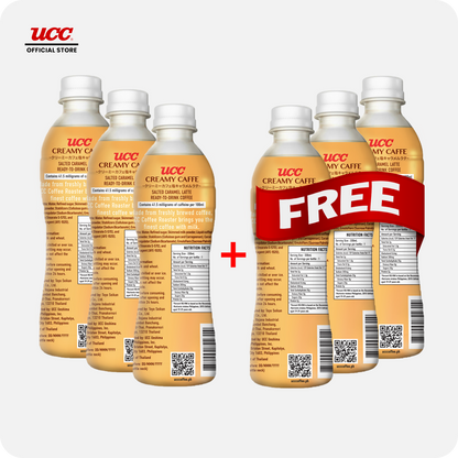 UCC Creamy Caffe Latte 330ml Buy 3 Get 3 Free
