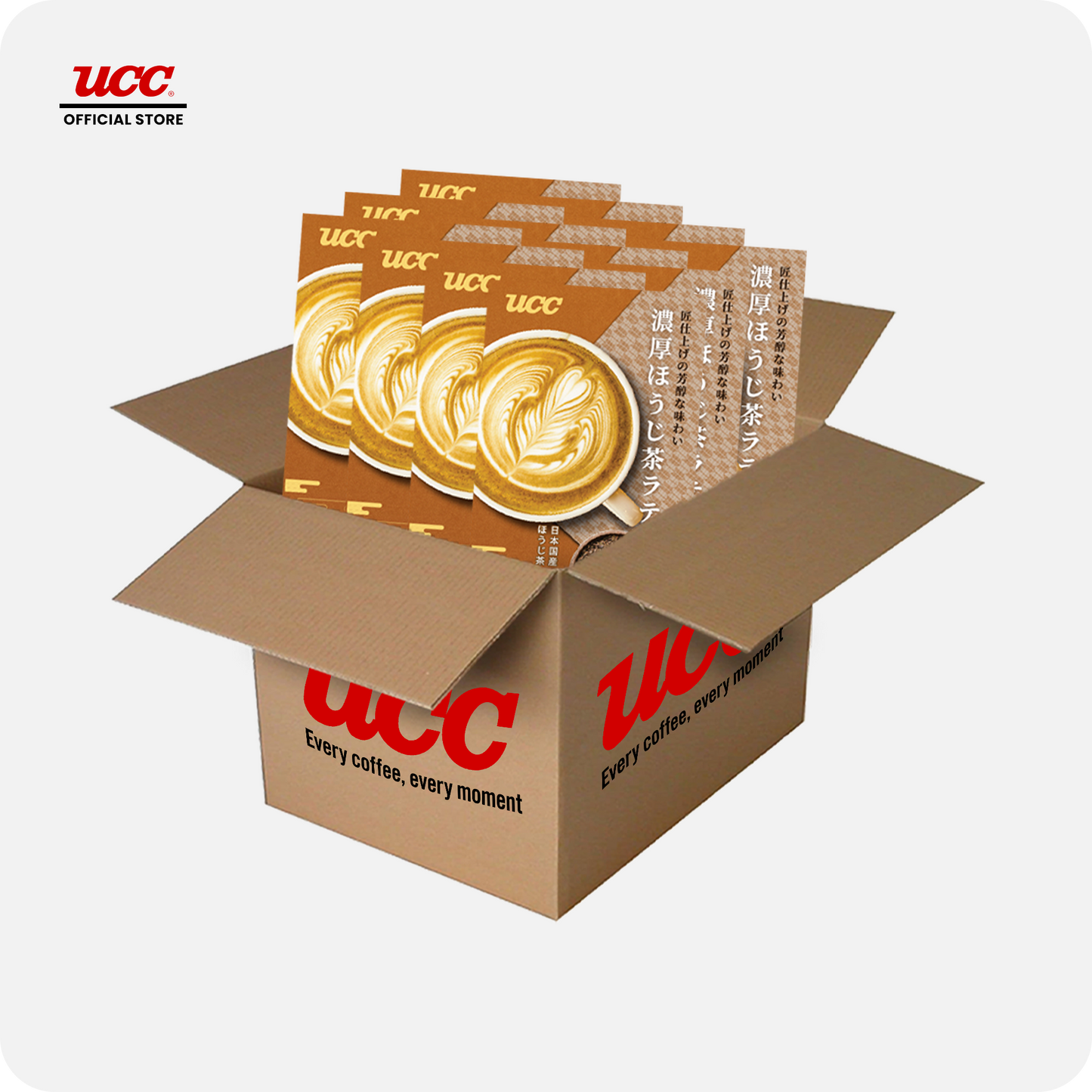 UCC Hojicha Tea Latte Instant Mixes 150g Buy 12 Get 12 Free