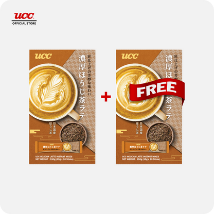 UCC Hojicha Tea Latte Instant Mixes 150g Buy 1 Get 1 Free