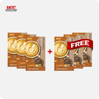 UCC Hojicha Tea Latte Instant Mixes 150g Buy 3 Get 3 Free
