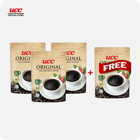 UCC Instant Coffee Original 100g Buy 3 Get 1 FREE