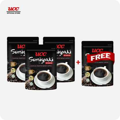 UCC Instant Coffee Sumiyaki 100g Buy 3 Get 1 FREE