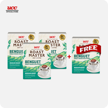 UCC Roast Master Drip Coffee Single Origin Benguet Buy 3 Get 1 FREE