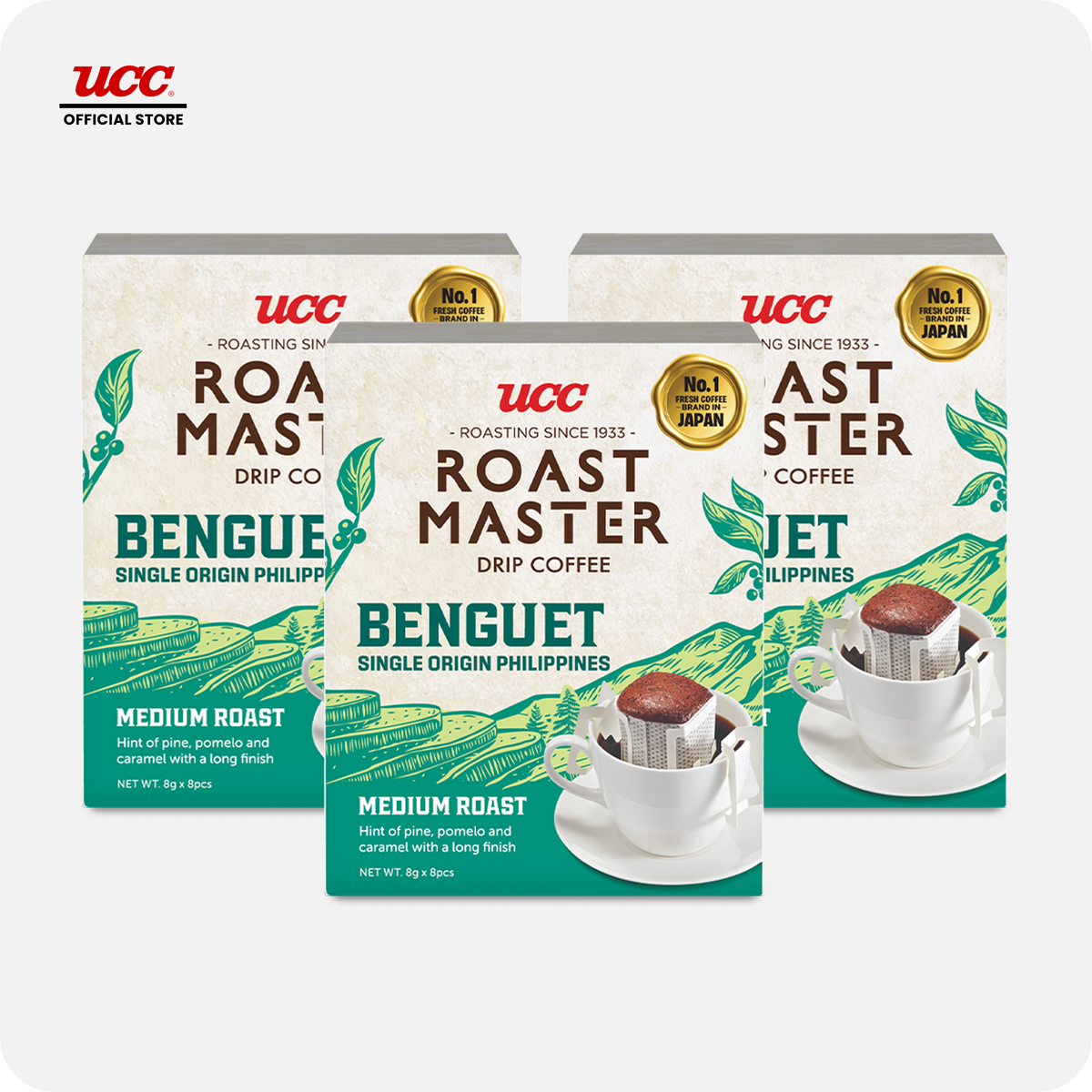 UCC Roast Master Drip Coffee Single Origin Benguet Buy 3 Get 1 FREE