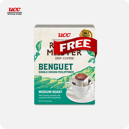UCC Roast Master Drip Coffee Single Origin Benguet Buy 3 Get 1 FREE