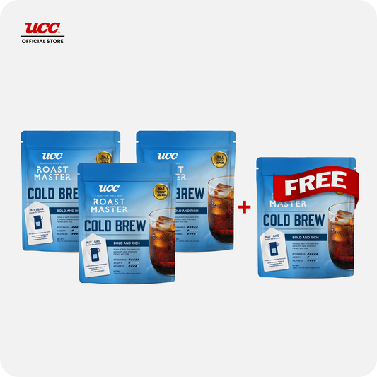 UCC Roast Master Cold Brew Bold and Rich Buy 3 Get 1 FREE
