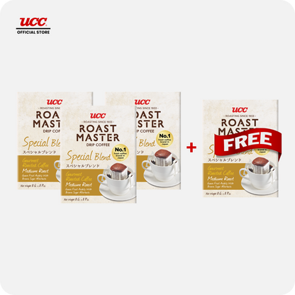 UCC Roast Master Drip Coffee Special Buy 3 Get 1 FREE