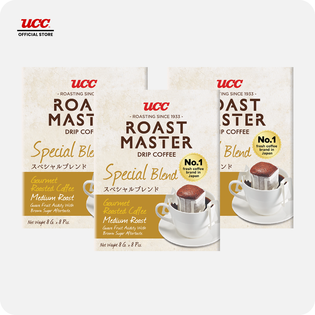 UCC Roast Master Drip Coffee Special Buy 3 Get 1 FREE