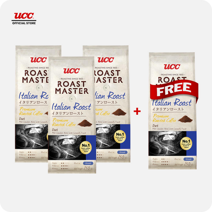 UCC Roast Master Italian Ground Roasted Coffee Buy 3 Get 1 FREE
