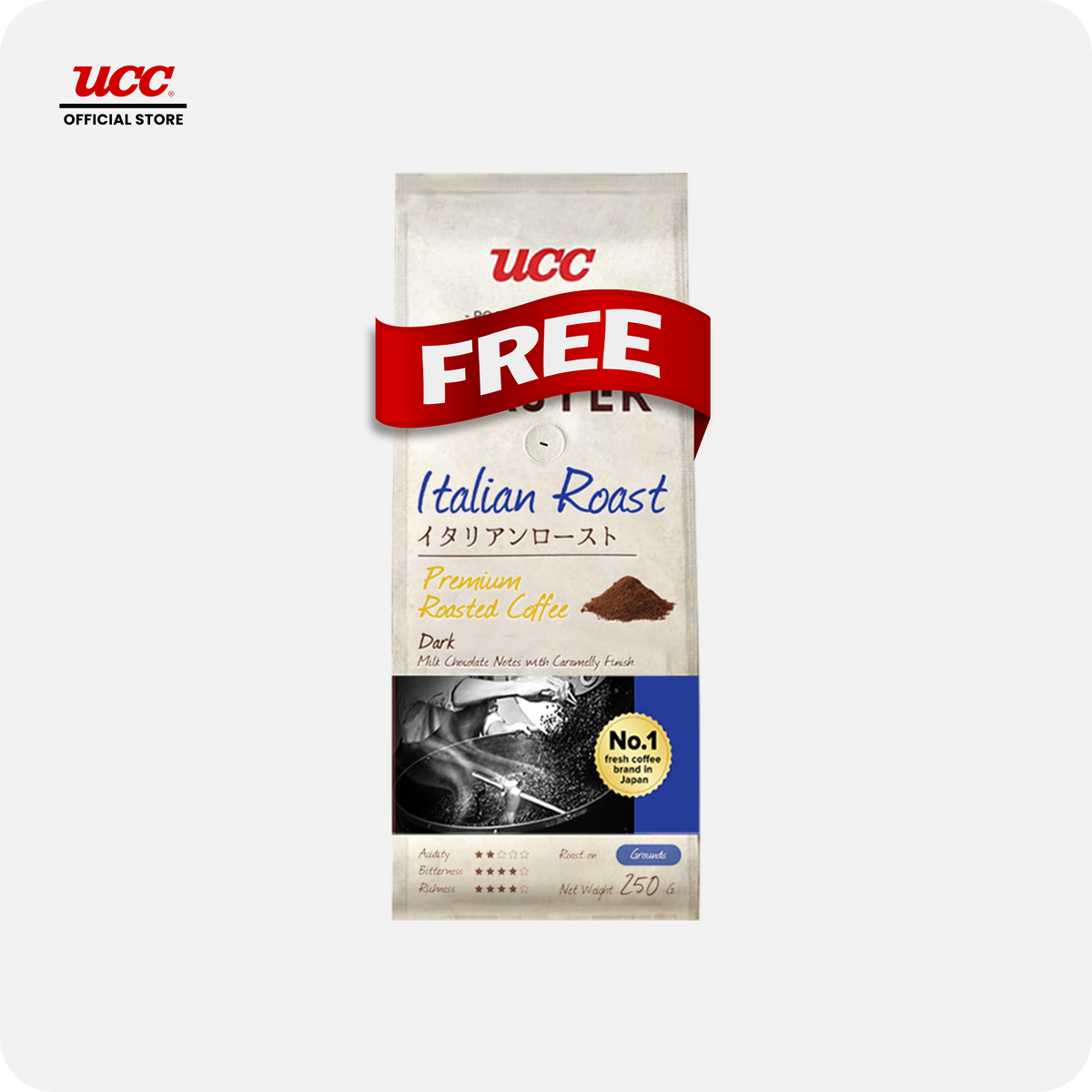 UCC Roast Master Italian Ground Roasted Coffee Buy 3 Get 1 FREE