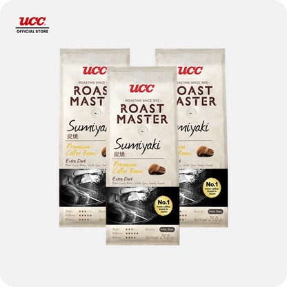 UCC Roast Master Sumiyaki Roasted Coffee Beans Buy 3 Get 1 FREE