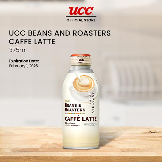 UCC Beans and Roasters Caffe Latte 375ml