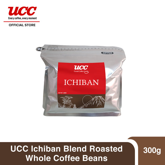 UCC Ichiban Blend Roasted Whole Coffee Beans 300g