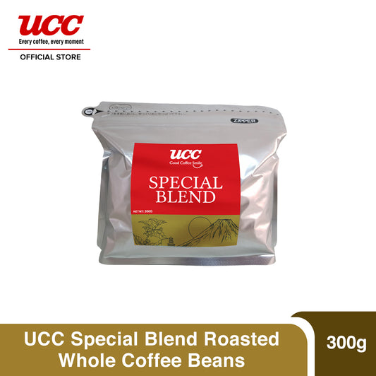 UCC Special Blend Roasted Whole Coffee Beans 300g