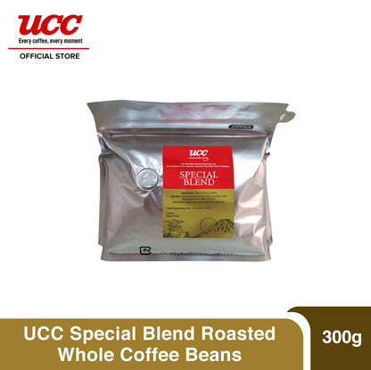 UCC Special Blend Roasted Whole Coffee Beans 300g