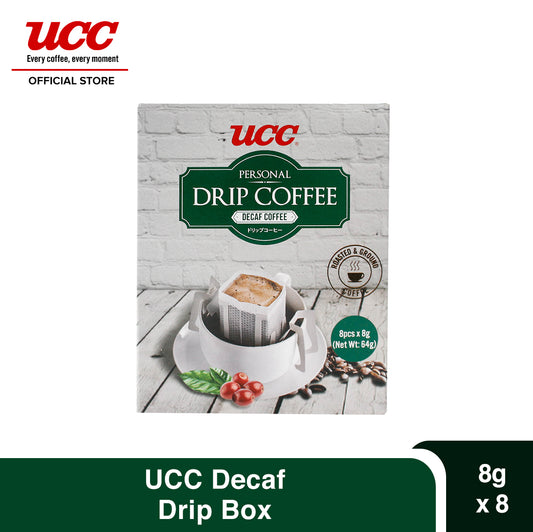 UCC Drip Coffee Decaf Box (8g x 8)