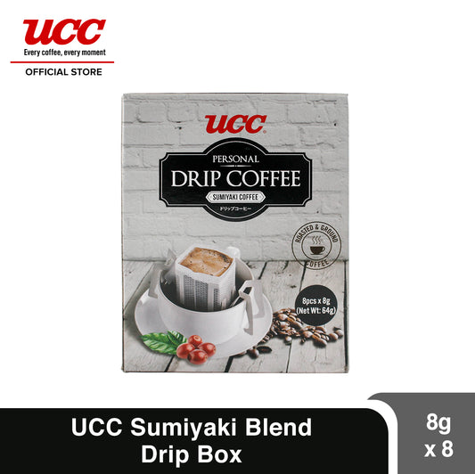 UCC Drip Coffee Sumiyaki Blend Box (8g x 8)